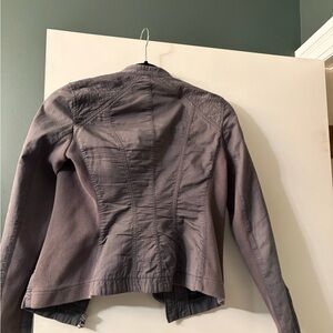 Armani Exchange khaki grey Utility Jacket with Panel Stitching